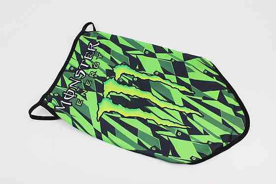 Маска обличчя пилозахисна "Monster", із зеленим малюнком, GE-75 Киев