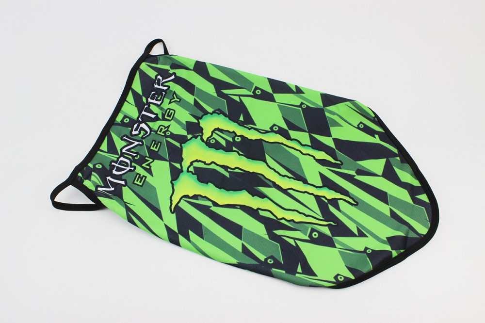 Маска обличчя пилозахисна "Monster", із зеленим малюнком, GE-75 Київ - фото 2