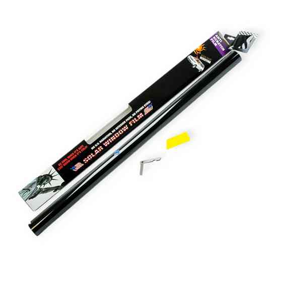 Плівка тонувальна американка 0.75x3m super dark black (src антиподряпин) Мукачево