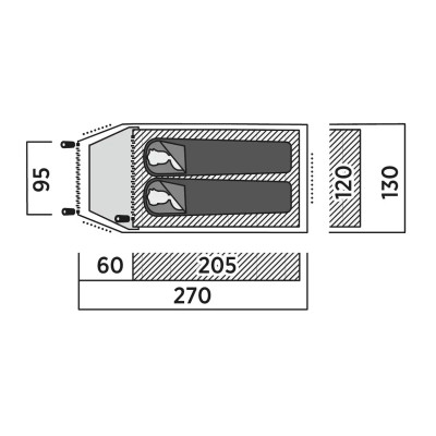 Палатка Easy Camp Setesdal 2 (120476) (931547) Винница - изображение 2