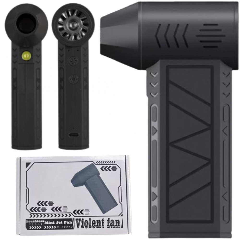 Мини турбовентилятор 5000мАч, от USB, ZY7400-SE/PRO / Аккумуляторная воздуходувка / Портативный турбофен Киев - изображение 1