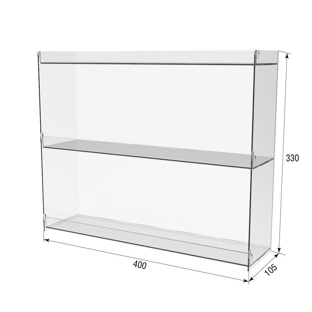 Подставка-витрина EKOSTAR 3-х ярусная 400х100х330 Киев - изображение 3