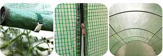 Усиленная садовая теплица парник Plonos 18м2 Green 6х3м (4918-В) Харьков