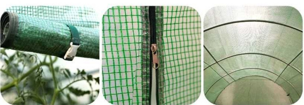 Усиленная садовая теплица парник Plonos 18м2 Green 6х3м (4918-В) Харьков - изображение 3