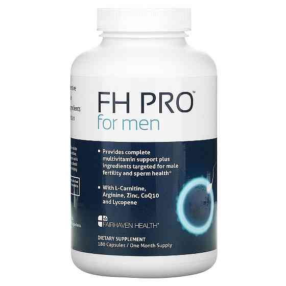 Репродуктивне здоров'я чоловіків Fairhaven Health FH Pro for Men 180 капс Київ