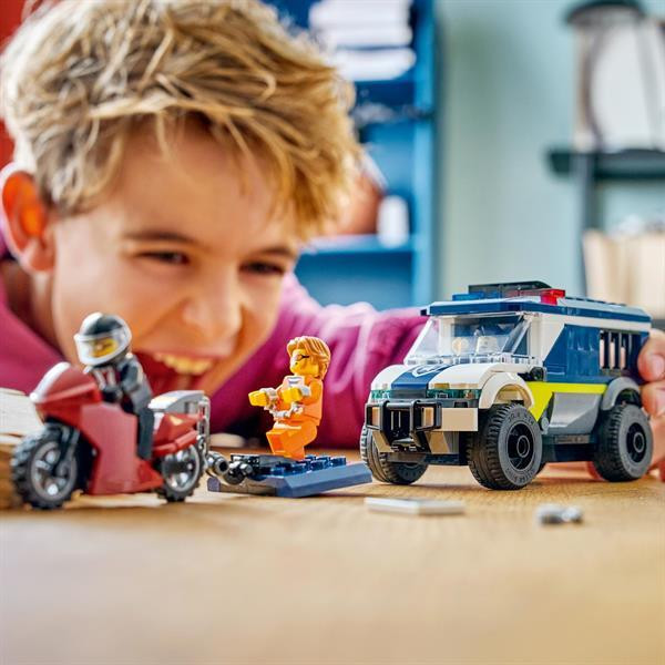 Конструктор LEGO City Полицейский фургон для перевозки пленников 198 Деталей (60479) Харьков - изображение 5