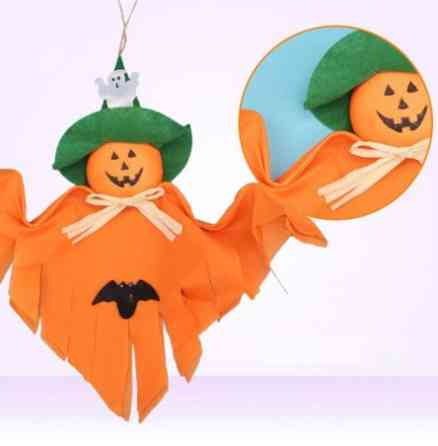 Гирлянда привидение на Хэллоуин 30 см разноцветный Киев