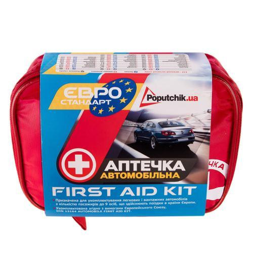 Автомобільна медична аптечка Євростандарт у м’якому футлярі за ТУ (02-005-М) Харків - фото 5