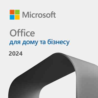 Офисное приложение Microsoft Office Home and Business 2024 All Lng Retail Online Only ESD Конверт (EP2-06605-ESD) Винница