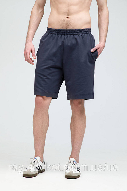 Шорти базові RAY BASIC темно-сірі чоловічі (U0701M-Dark Grey) XXL Київ - фото 1