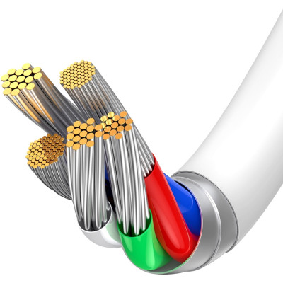 Дата кабель USB-C to Lightning 1.0m 20W Superior Series White Baseus (CATLYS-A02) Вінниця - фото 9