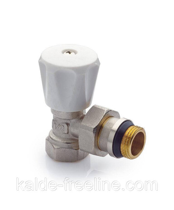 Кран радиаторный (вентильный) KOER KR.901-Gi угловой 1/2