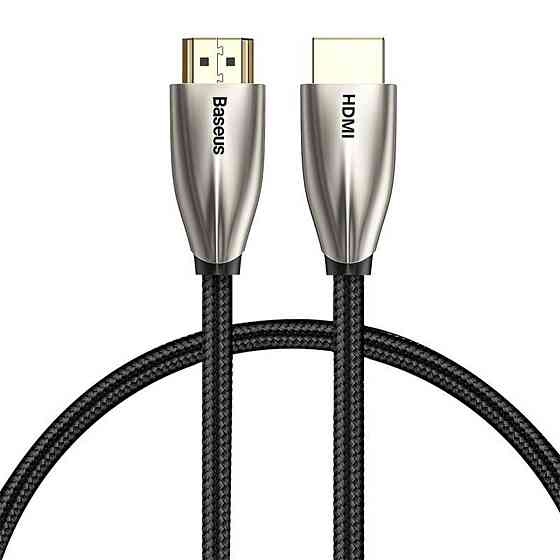 Кабель Baseus Horizontal 4KHDMI Male To 4KHDMI Male Adapter Cable 1m Black Киев