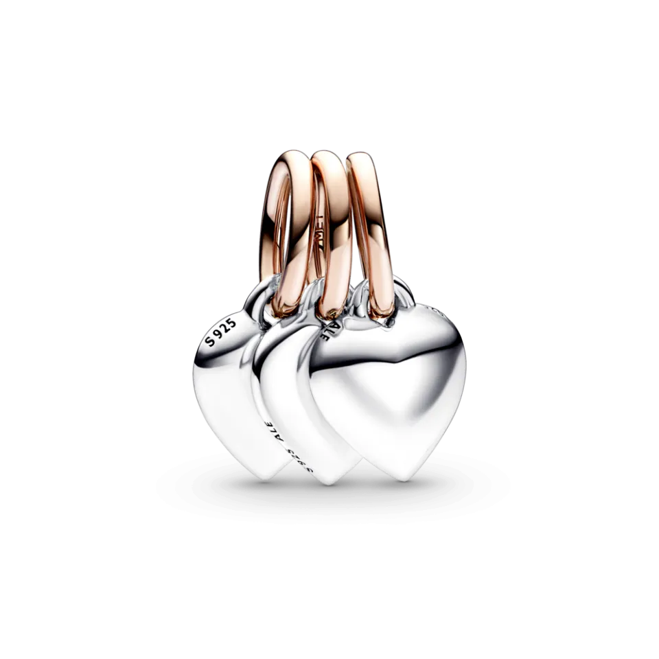 Срібний шарм Пандора "Поколення сердець" MasterSem Київ - фото 2