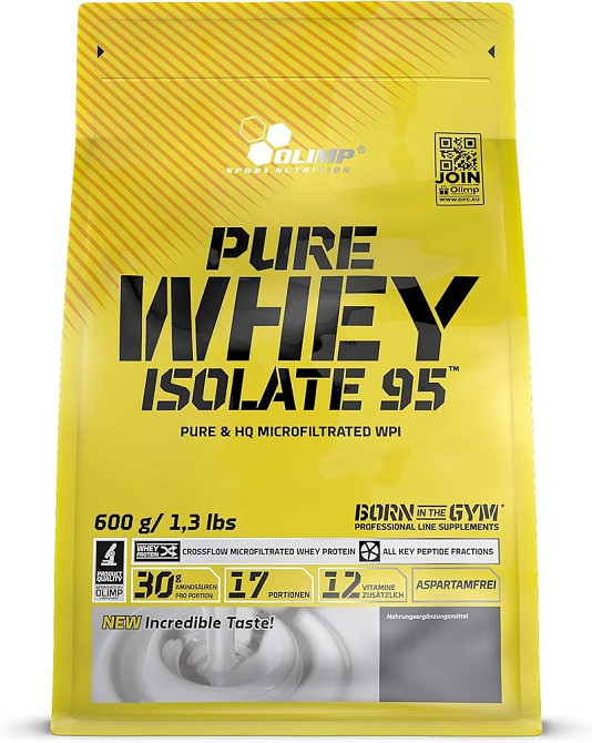 Pure Whey Isolate 95 (шоколад) 600 g Луцк - изображение 1