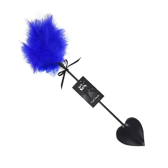 Лоскітка зі шлепалкою Піка Art of Sex - Puff Peak, колір Електрик Львів