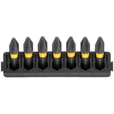 Набор бит DeWALT в касете для Tough Case, FlexTorq, L = 25 мм, Рh2, 7 шт (DT70807) Винница