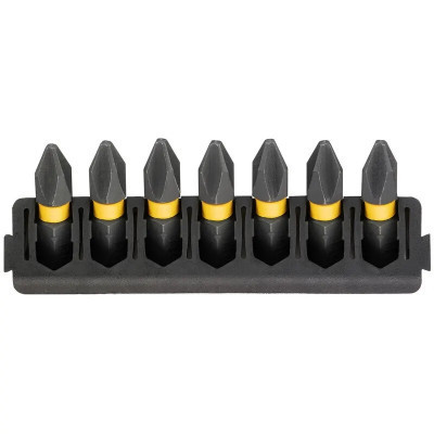 Набор бит DeWALT в касете для Tough Case, FlexTorq, L = 25 мм, Рh2, 7 шт (DT70807) Винница - изображение 1