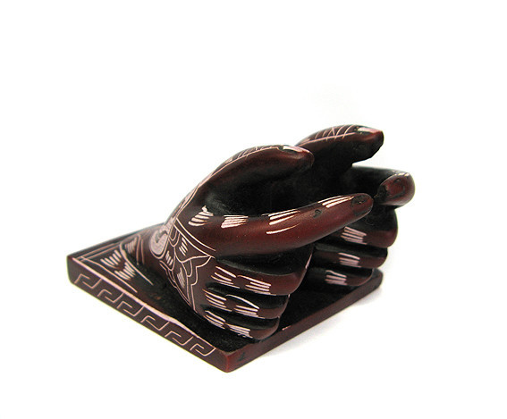 Визитница настольная Руки Киев - изображение 1