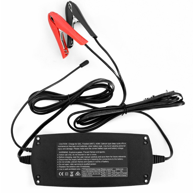 Зарядное Утройство для аккумуляторов Smart 1208 12V 8A Импульсная Зарядка 7 Ступеней Защиты. Ip65 Киев - изображение 4