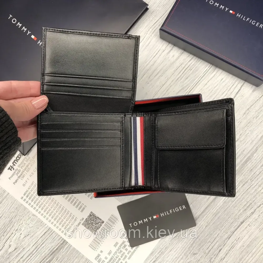 Мужское кожаное брендовое портмоне ТН (3303) Киев - изображение 10