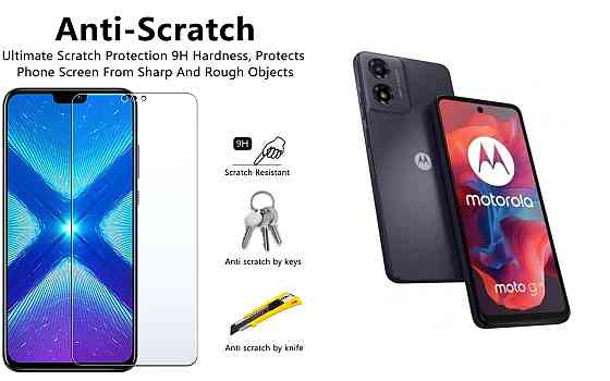 Защитное стекло NeoGlass для Motorola Moto G04s – ультрапрозрачное и устойчивое Киев
