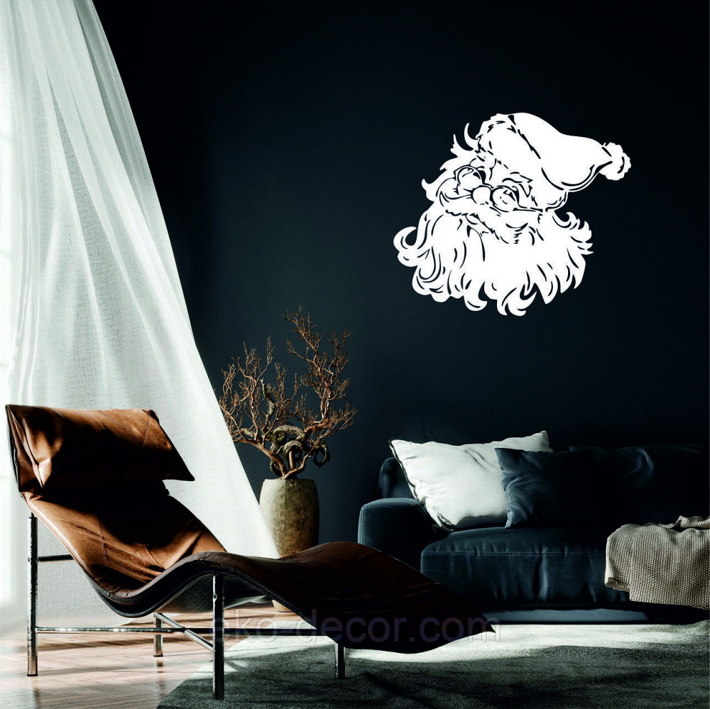 Декоративне настінне Панно «Дід Мороз», Декор на стену Київ - фото 4