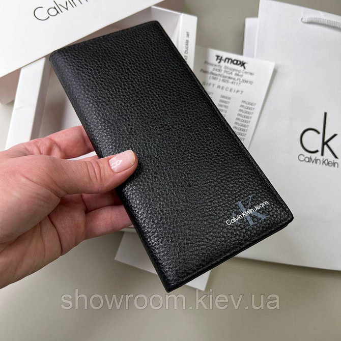 Мужской кожаный бумажник Ск (2090) Киев - изображение 5