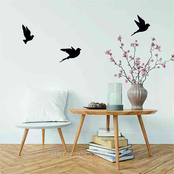 Декоративне настінне Панно «Пташка» Декор на стіну(ціна за 1шт) Київ