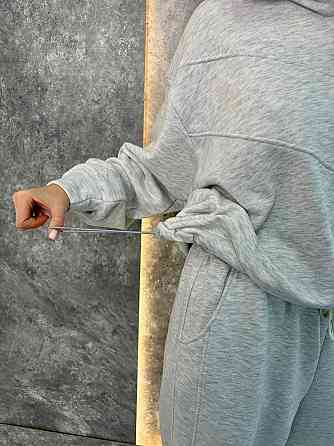 Женский стильный повседневный весенний костюм 100% хлопок Меланж Одесса