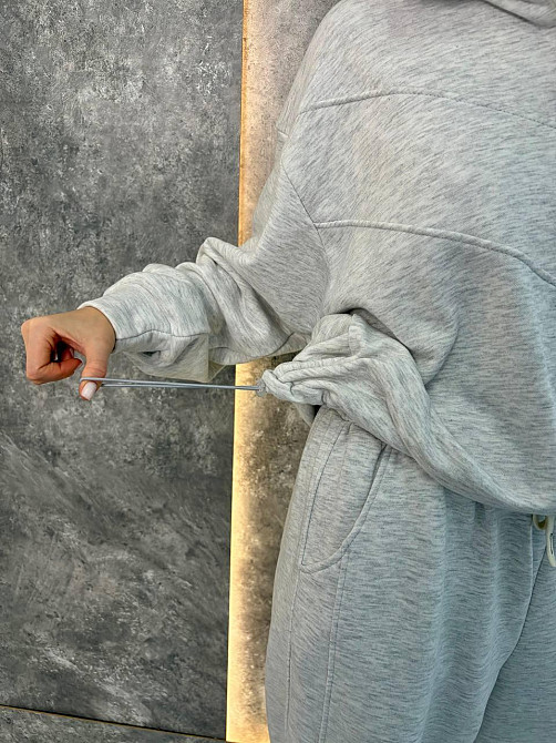 Женский стильный повседневный весенний костюм 100% хлопок Меланж Одесса - изображение 4