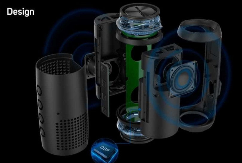 Преміум Бумбокс (як JBL Flip 6 ) колонка IPX6 30Вт Харків - фото 2