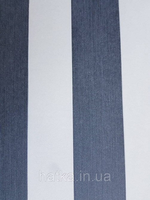 Обои флизелиновые Decoprint Elisir EL21016 полосы широкие молочные черные Киев - изображение 2