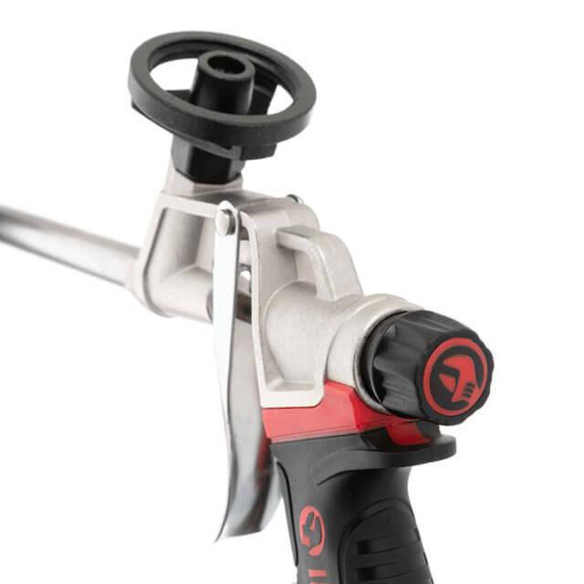 Пістолет для піни, з тефлоновим покриттям тримача балона, 4 насадки, STORM INTERTOOL PT-0609 Київ - фото 5