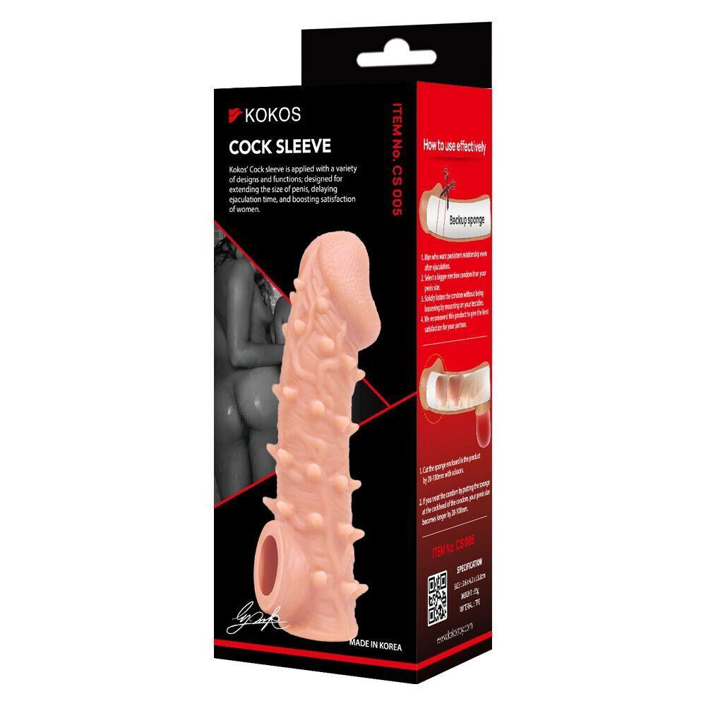 Насадка на член Kokos Cock Sleeve CS 005 S Sex Aura Київ - фото 2