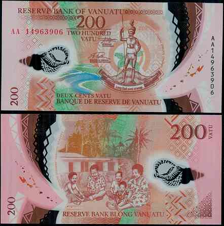 Вануату / Vanuatu 200 vatu 2014 UNC Полтава