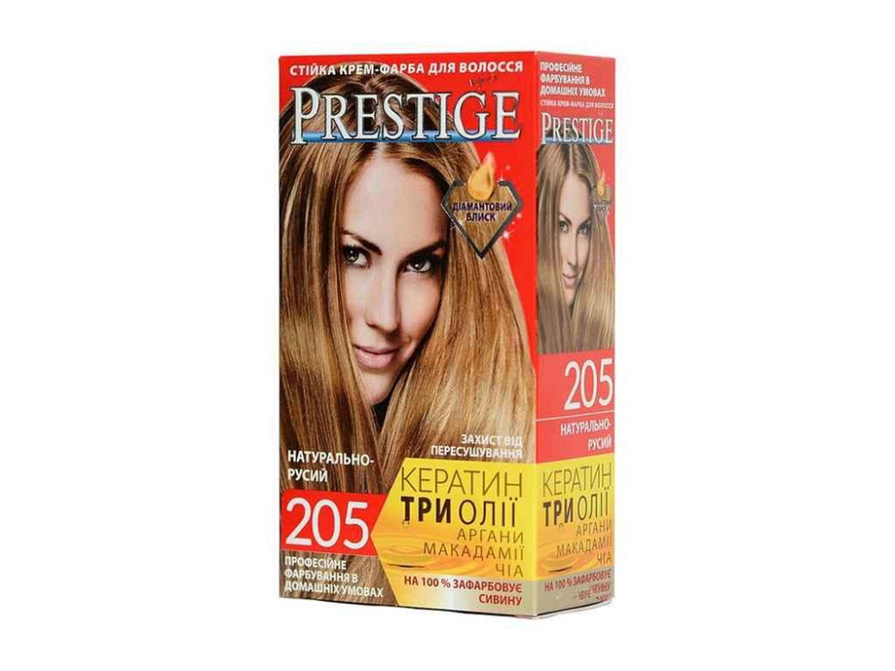 Крем-краска No205 Натурально-русый ТМ PRESTIGE Киев - изображение 1
