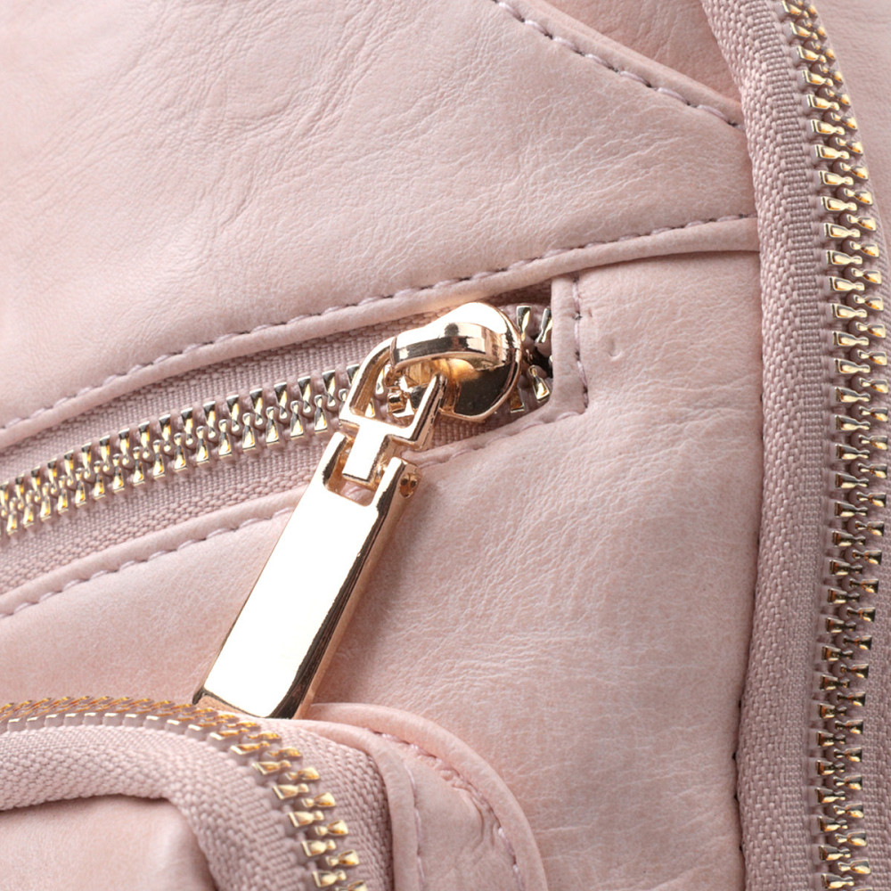 Жіноча слінг сумка через плече з екошкіри Vintage 22750 Рожевий Київ - фото 9