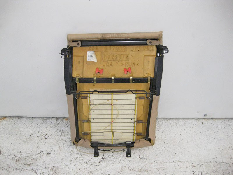 Mercedes-Benz  A2209206647 1B22 Бежева шкіряна спинка заднього сидіння з підігрівом та регулюванням S-Class W220 Одеса - фото 4