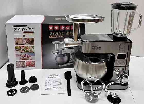 Кухонний комбайн є блендер міксер мясорубка тістоміс 7в1 з нерж. чашею. Харків