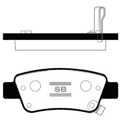 Тормозные колодки HI-Q SP1568 Винница - изображение 1