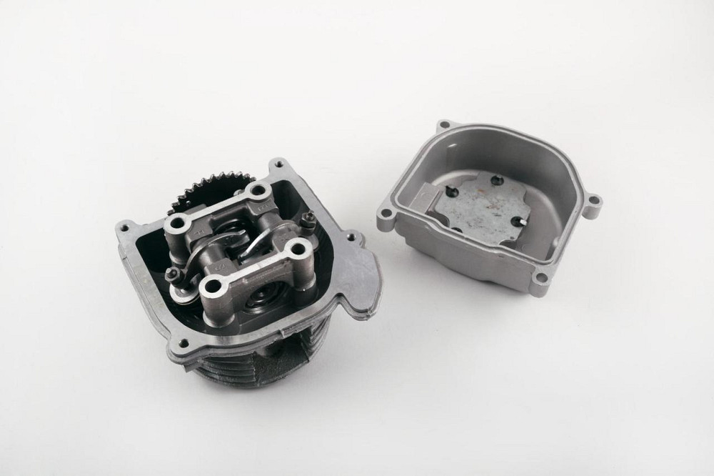 Головка циліндра 4T GY6 80 (Ø47) (у зборі, +кришка) Мукачево - фото 1