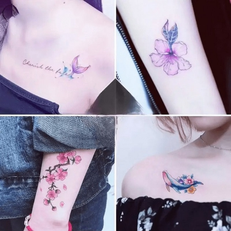 Набір дитячих тимчасових татуювань "Кольорові міні №1" color-tattoo-mini-set-30 Вінниця - фото 4