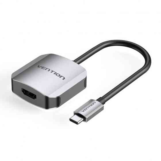 Перехідник USB3.1 Type-C --> HDMI (F), 4K 30HZ, кабель 0.15м, Vention (TDEHB) Київ