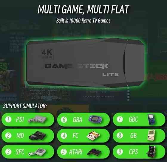 4К 20000 ігор 64 ГБ ігрова приставка. Київ