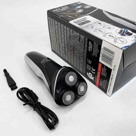 Бритвы электрические ADLER, Мужская бритва на батарейках, Электрическая мужская бритва для бороды MB-26 Львов