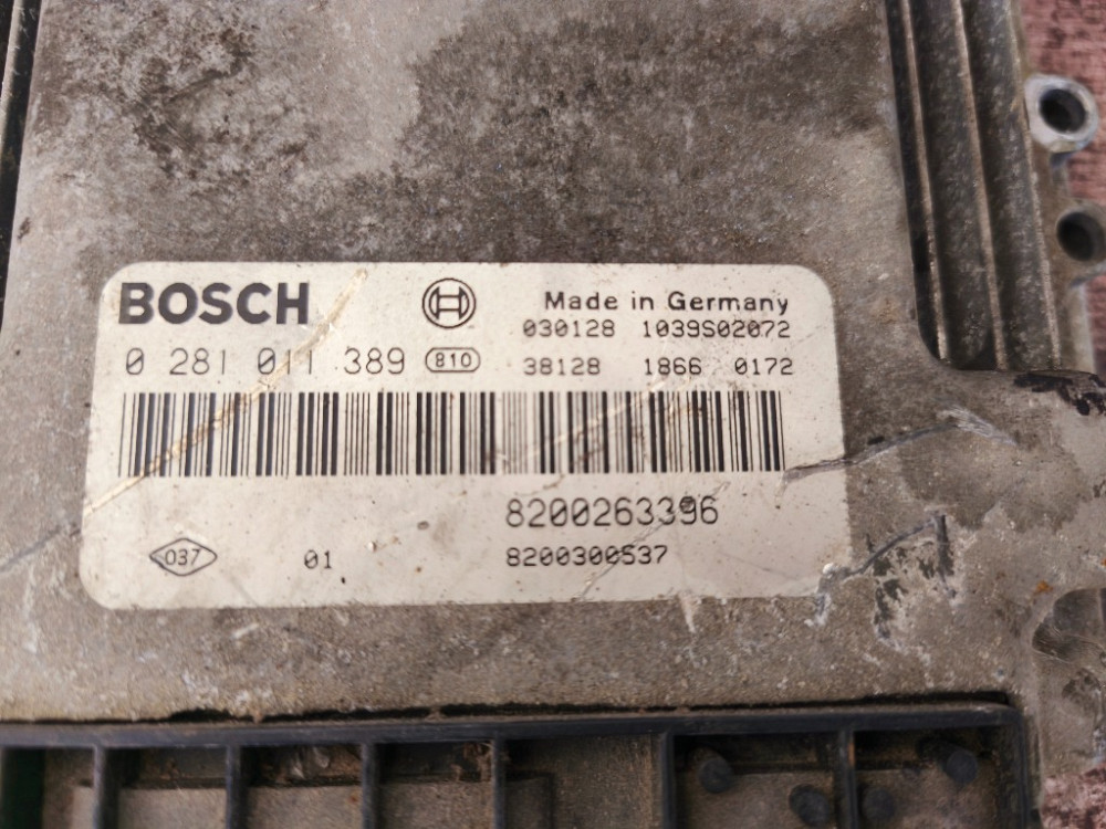 Блок керування двигуном Nissan Primera P12 1.9 dci 2001-2007 (0281011389) Ковель - фото 3