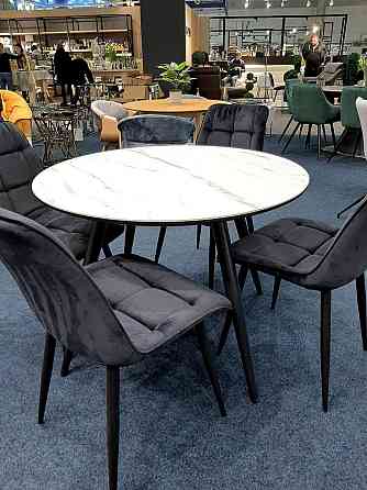 Стілець CHIC VELVET чорний каркас/чорний BL.19 Днепр