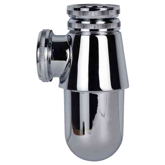 Сифон для раковини латунний 11⁄4" × 32 мм WIRQUIN (9541206) Київ