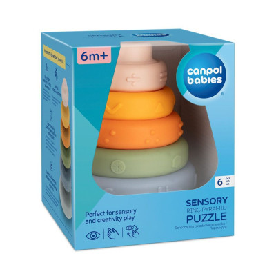 Развивающая игрушка Canpol пирамидка тактильная (79/103) Винница - изображение 10